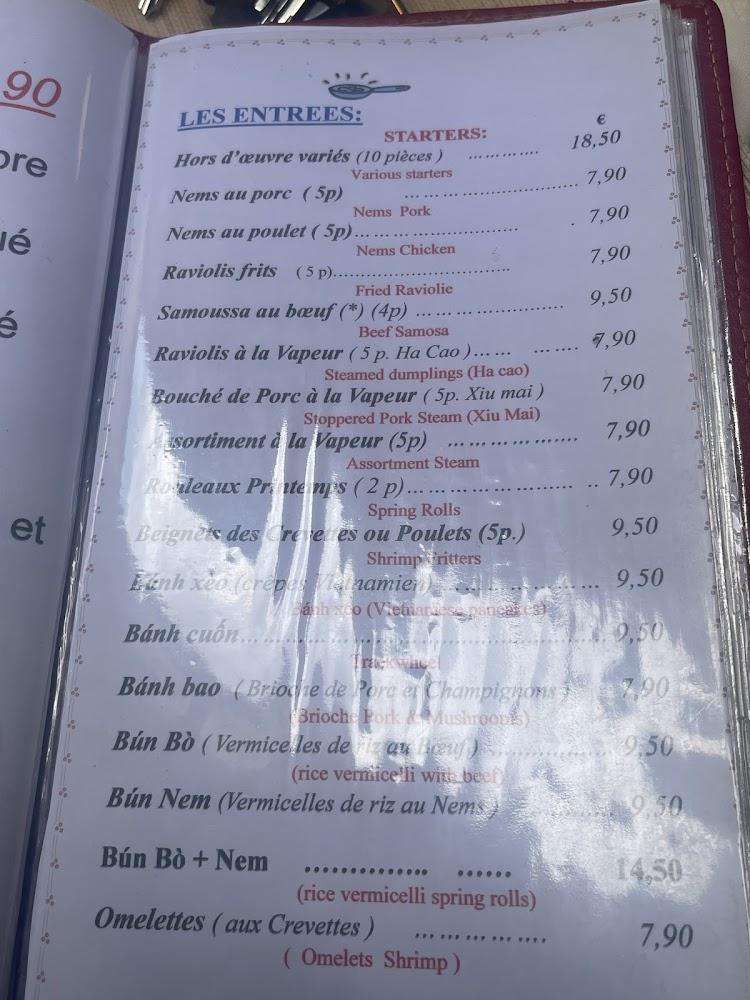 Restaurant LE VIETNAM - Menu Image 3